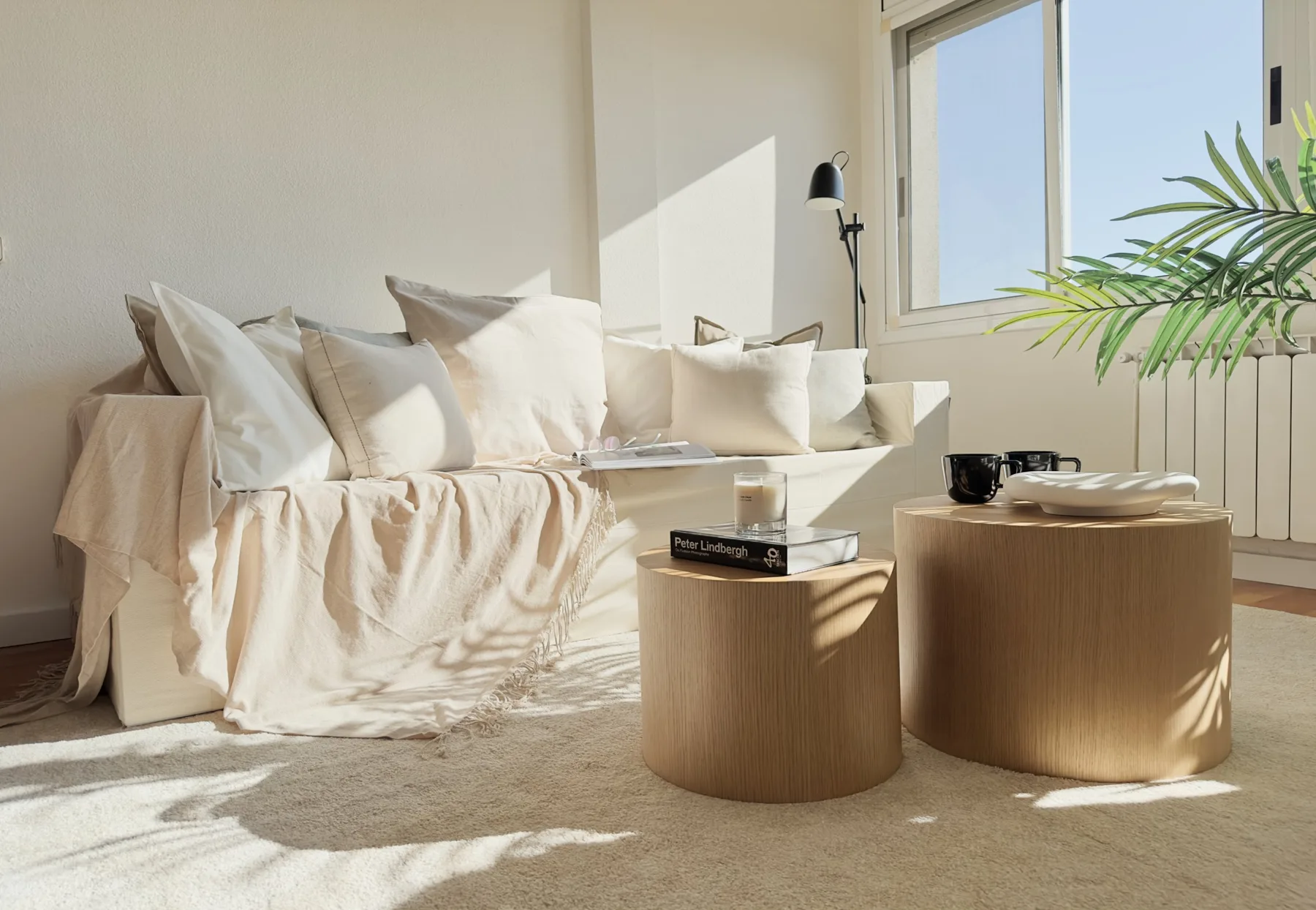 Luz de lino — decoración de interiores sin obras